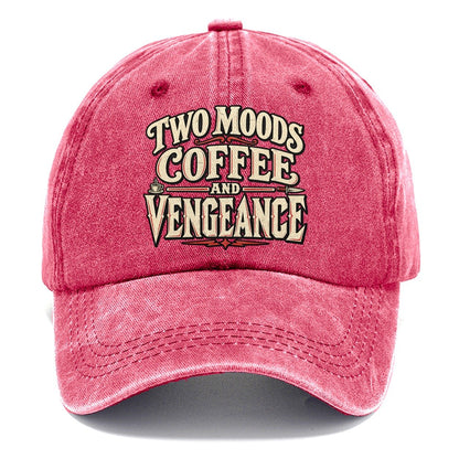 Two Moods Coffee And Vengeance American Wit Classic Cap – Pomegranate Blush