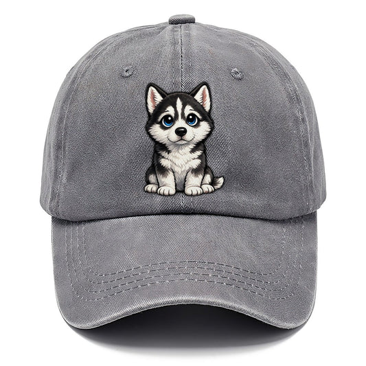Siberian Husky Sitting Sweetheart Classic Cap – Urban Haze