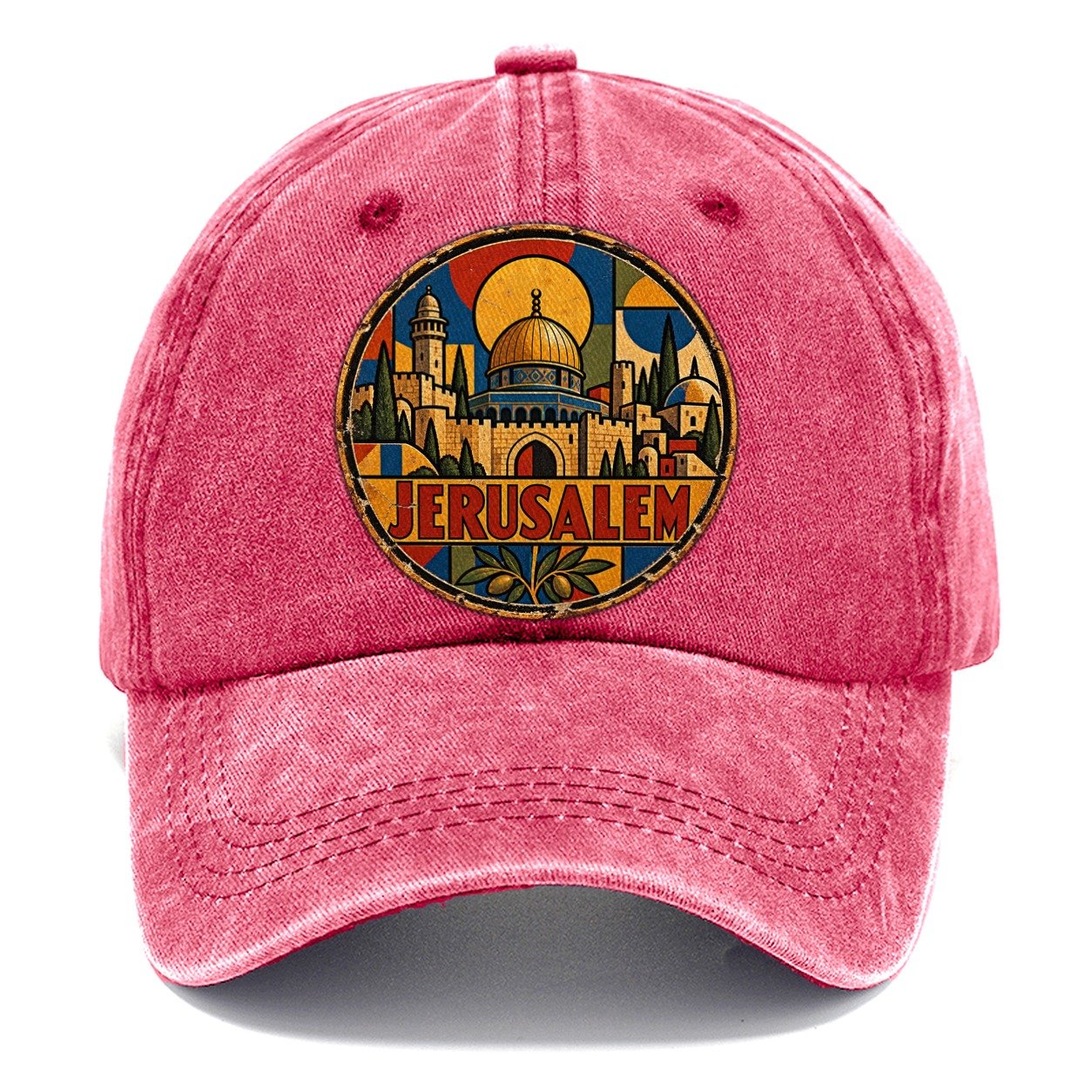 Bauhaus Jerusalem Poster Mark Jerusalem Classic Cap – Pomegranate Blush