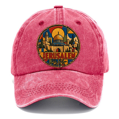 Bauhaus Jerusalem Poster Mark Jerusalem Classic Cap – Pomegranate Blush