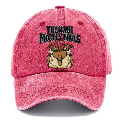 The Haul Mostly Nails Treasure Hunting Classic Cap – Pomegranate Blush