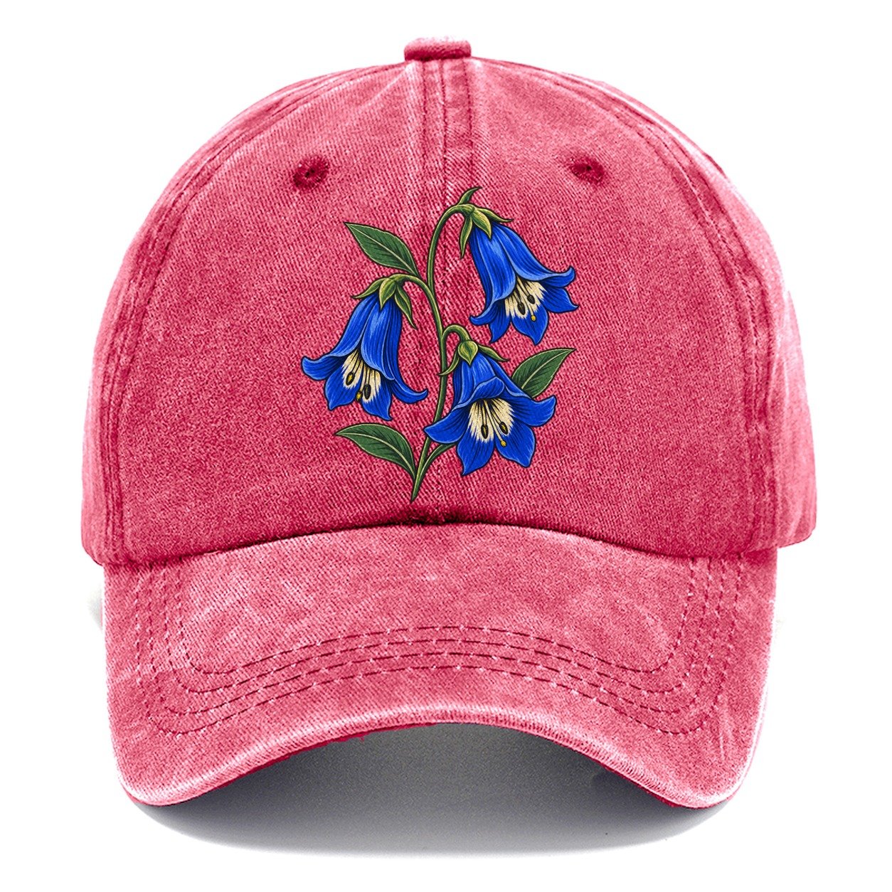 Australian Capital Territory Royal Bluebells Australia Cultural Icons Classic Cap – Pomegranate Blush