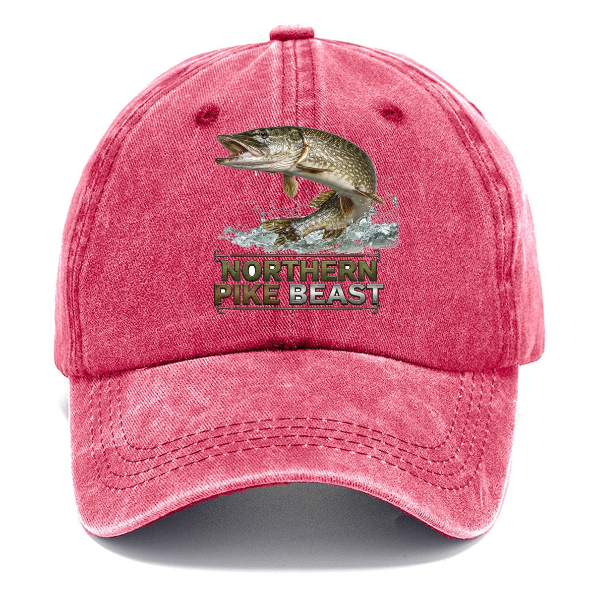 Northern Pike Beast Classic Cap – Pomegranate Blush