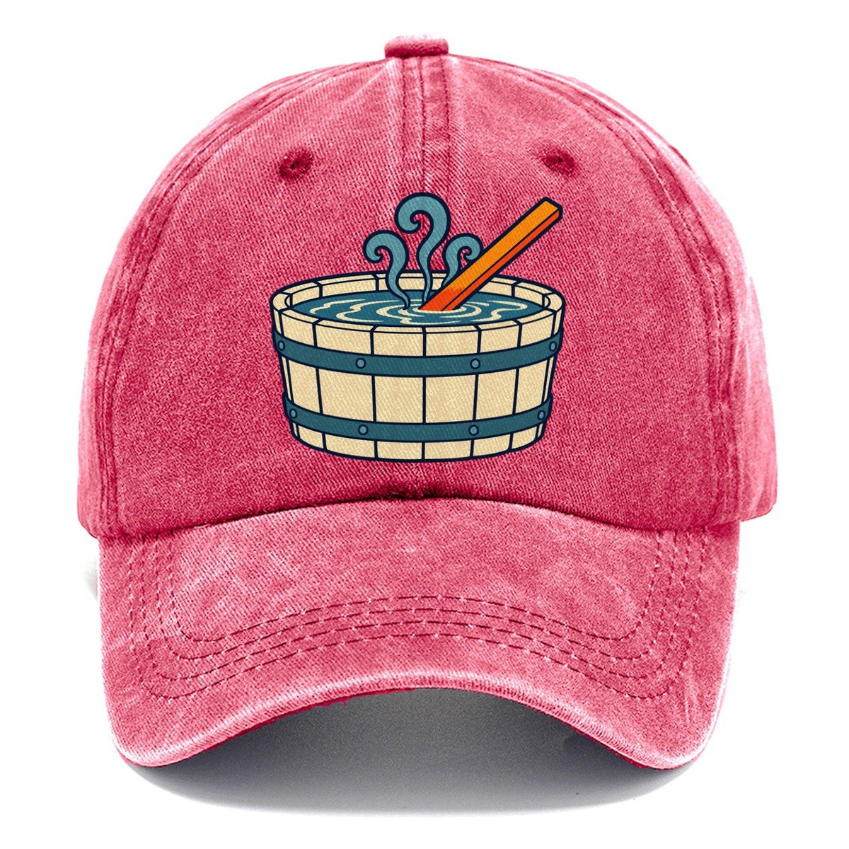 Quench Tub And Bar Blacksmithing Classic Cap – Pomegranate Blush