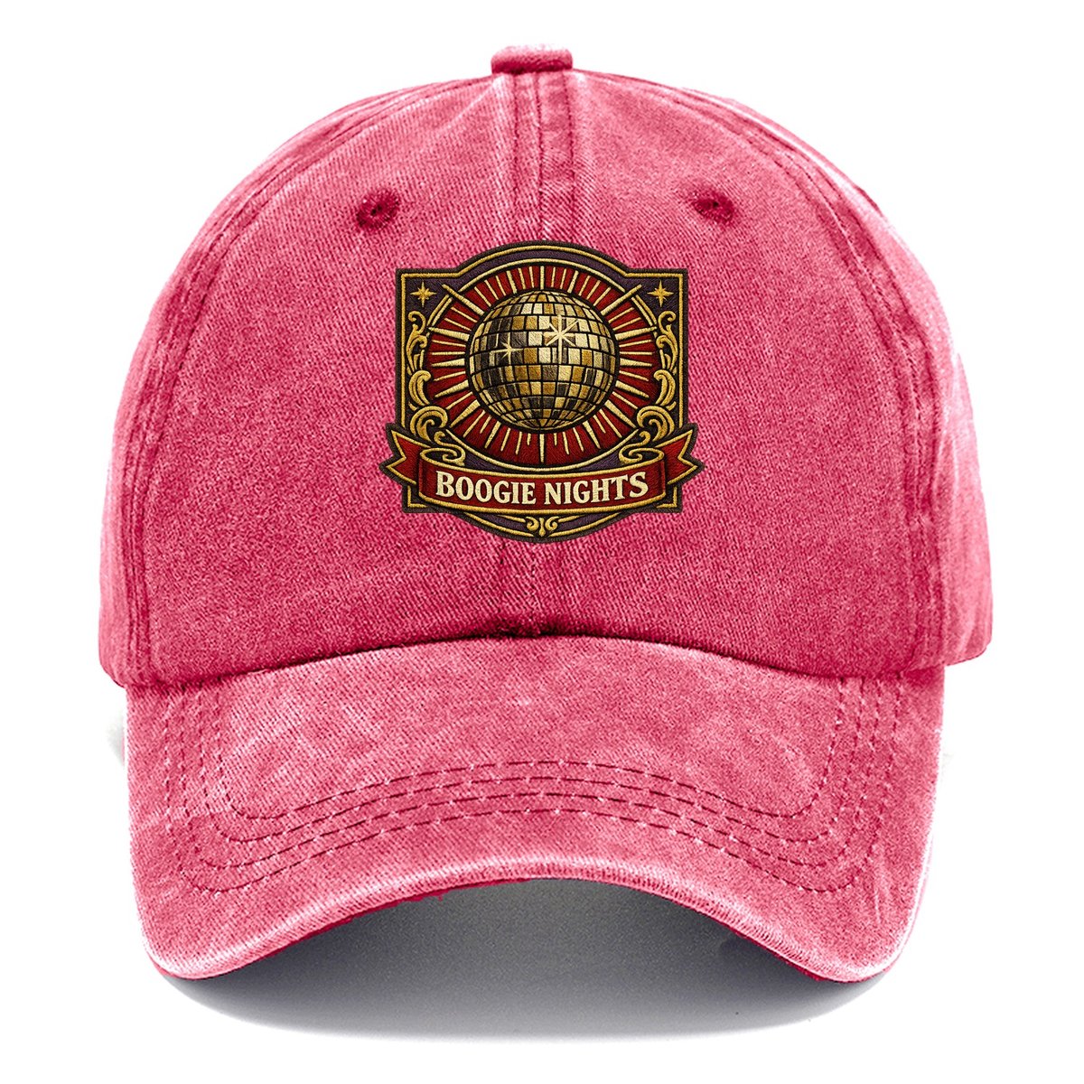 Disco Ball Classic Cap – Pomegranate Blush