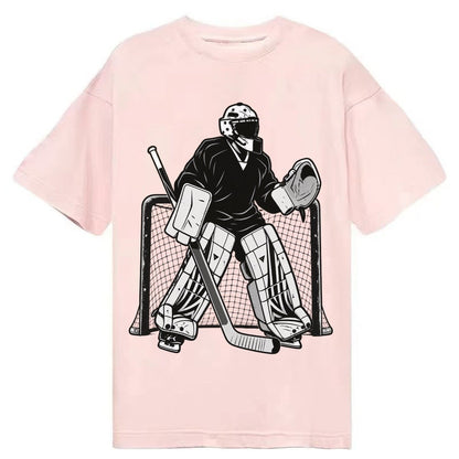 Hockey Goalie Classic T-shirt – Pink