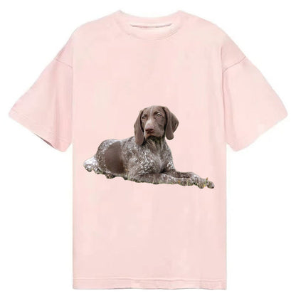 German Shorthaired Pointer 2 Classic T-shirt – Pink