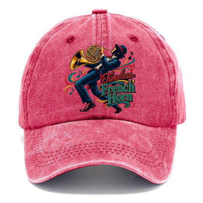 Timeless French Horn Music Instruments Classic Cap – Pomegranate Blush