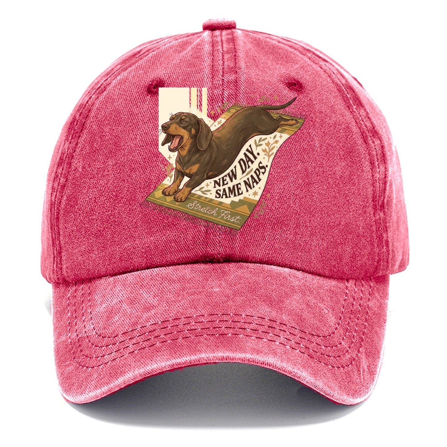 New Day Same Naps Classic Cap – Pomegranate Blush