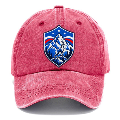 Slovenia Minimal Emblem Country Logos Classic Cap – Pomegranate Blush