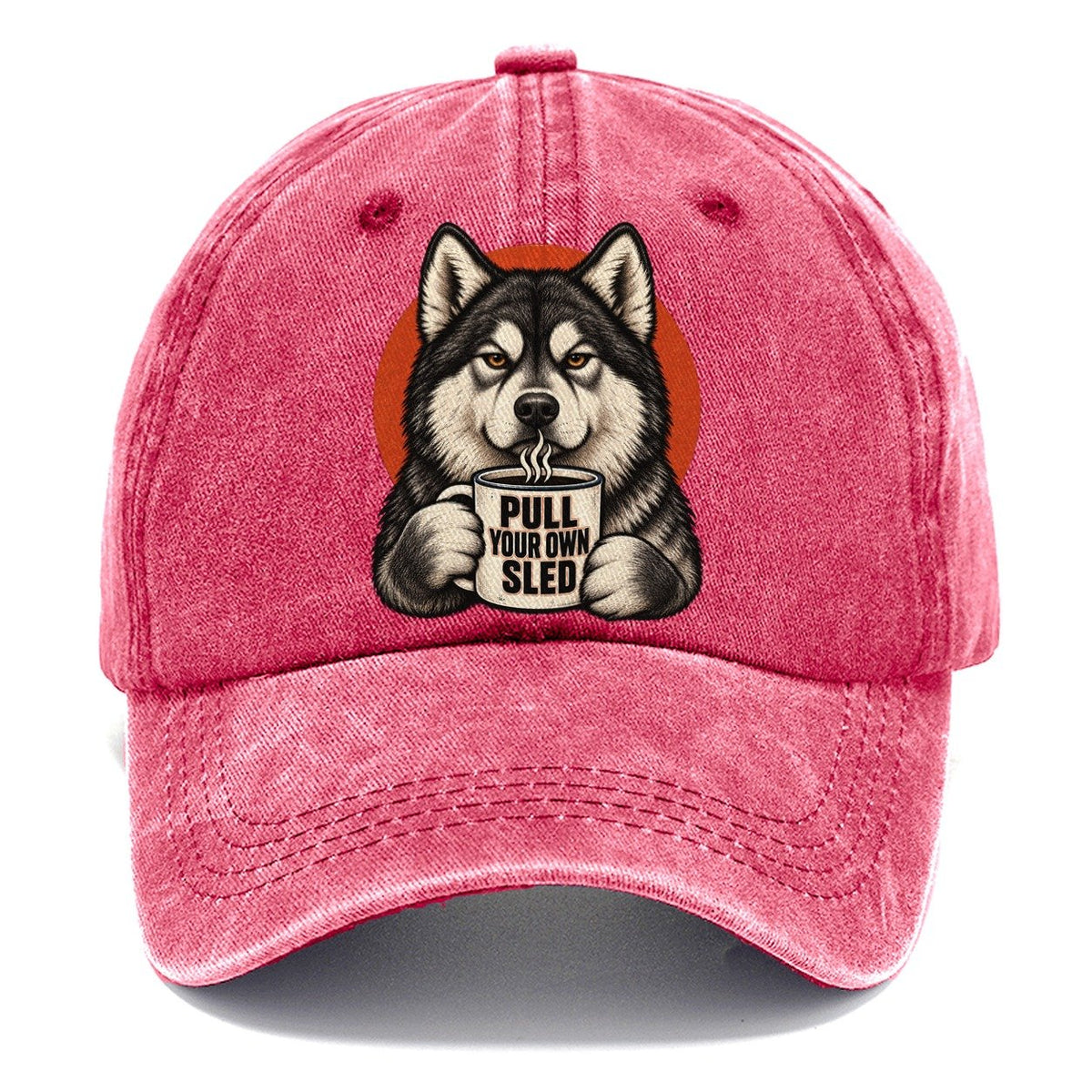 Alaskan Malamute Mug Truths Dog Mug Truths Classic Cap – Pomegranate Blush