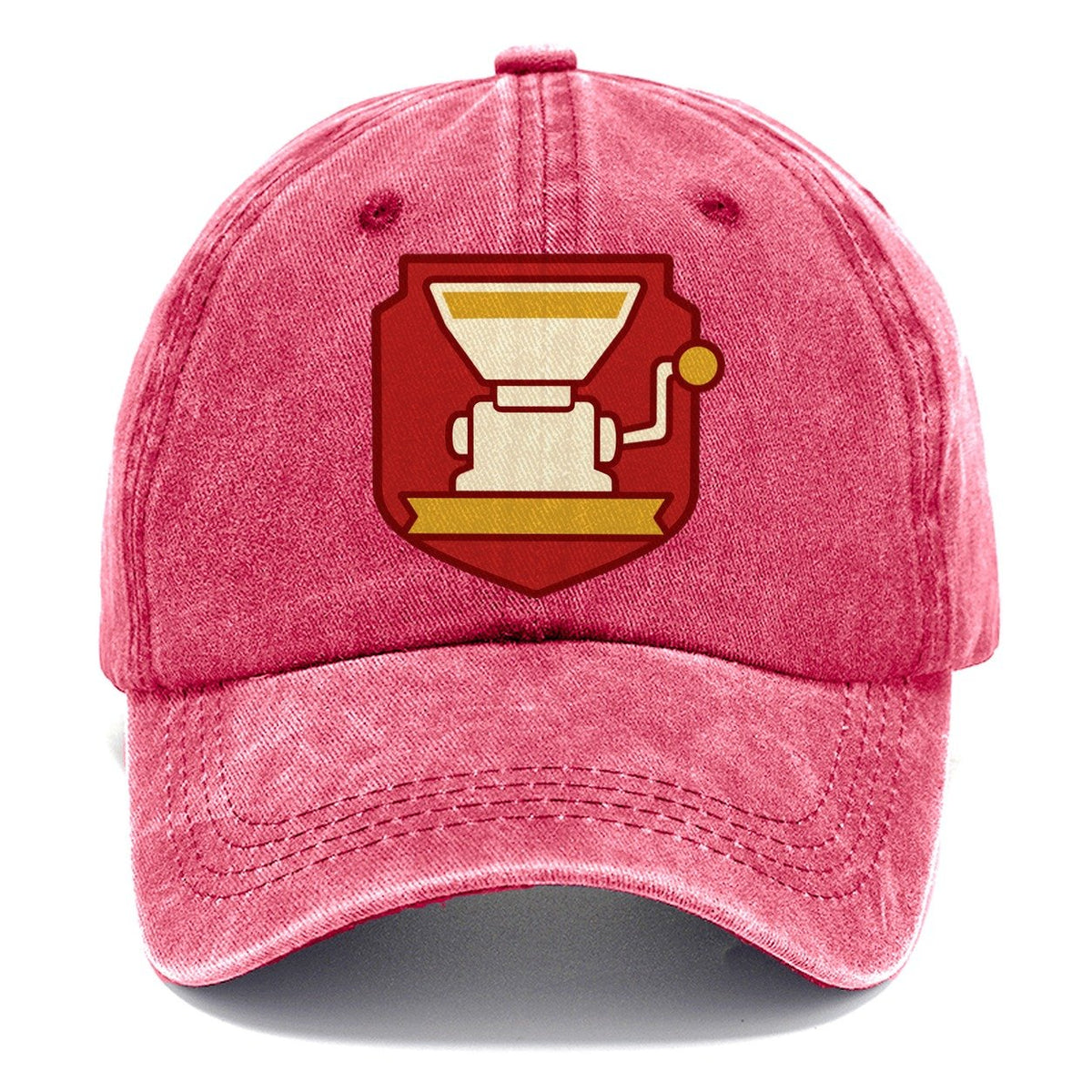 Grain Mill Crest Classic Cap – Pomegranate Blush