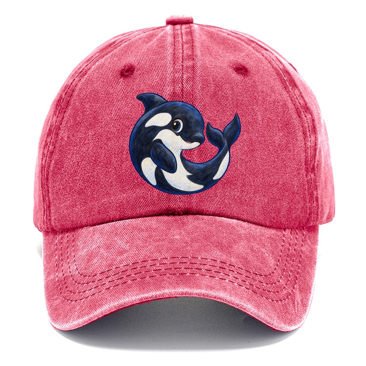 Orca Moon Curl Sea Sprite Classic Cap – Pomegranate Blush