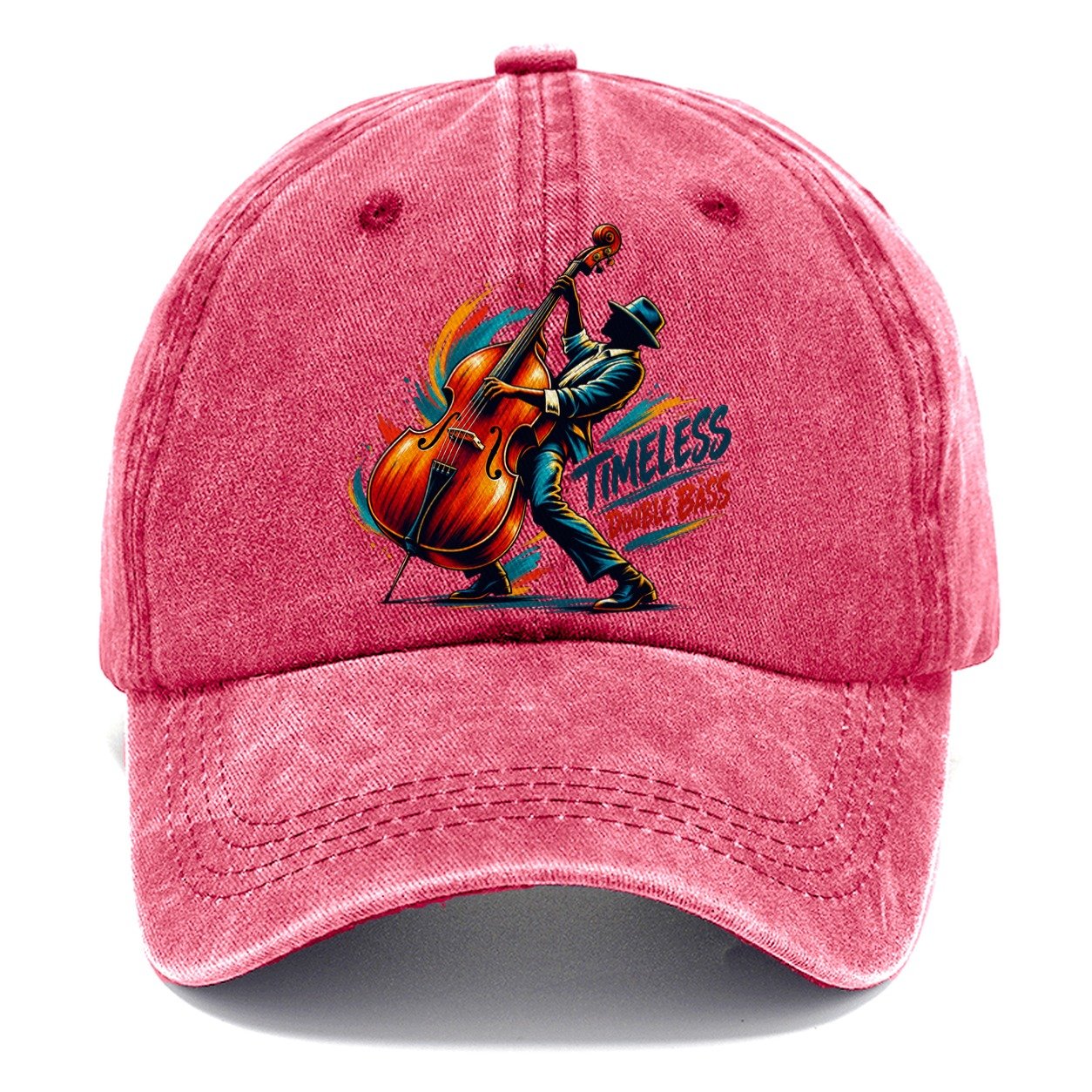 Timeless Double Bass Music Instruments Classic Cap – Pomegranate Blush