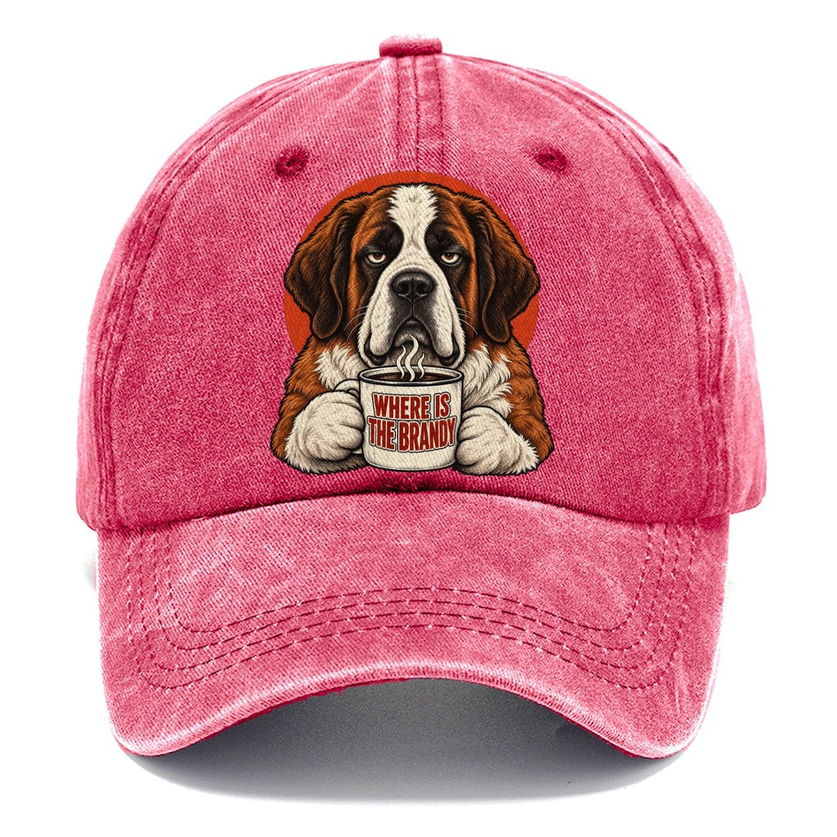 Saint Bernard Mug Truths Dog Mug Truths Classic Cap – Pomegranate Blush