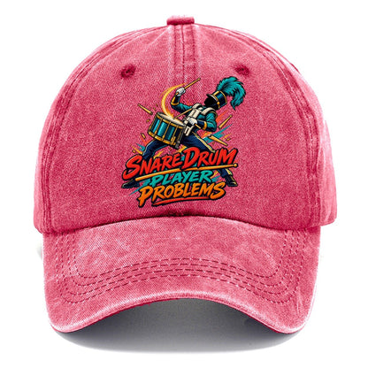 Snare Drum Player Problems Music Instruments Classic Cap – Pomegranate Blush