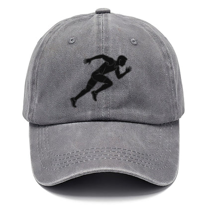 Sprinting Runner Silhouette Classic Cap – Urban Haze