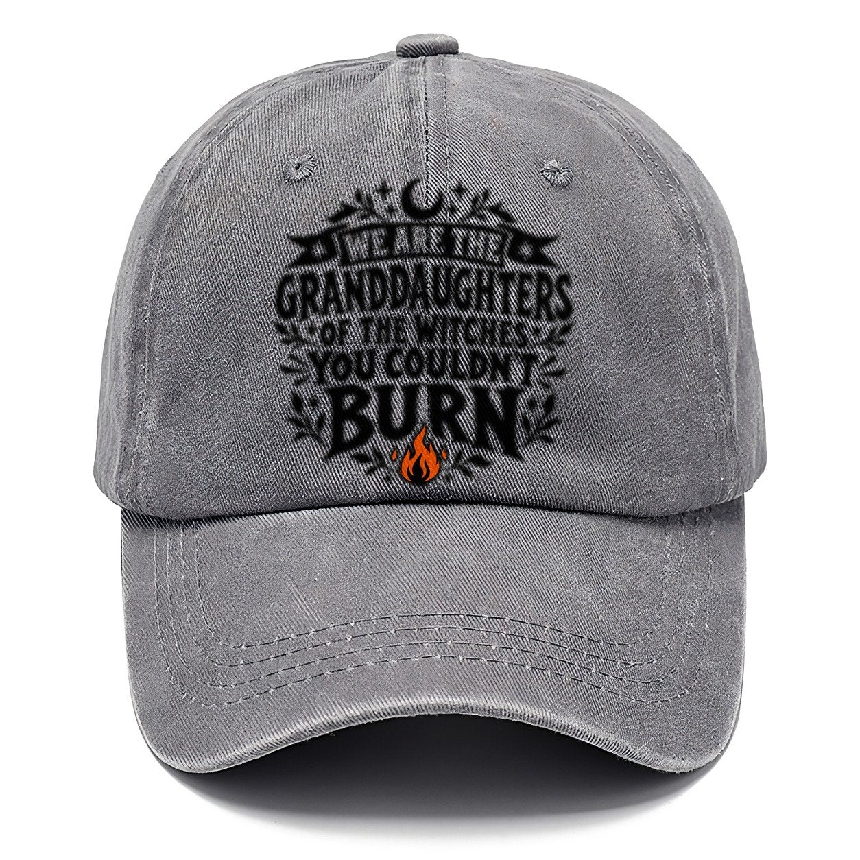 Granddaughters Of The Witches Slogan Witch Magic Classic Cap – Urban Haze