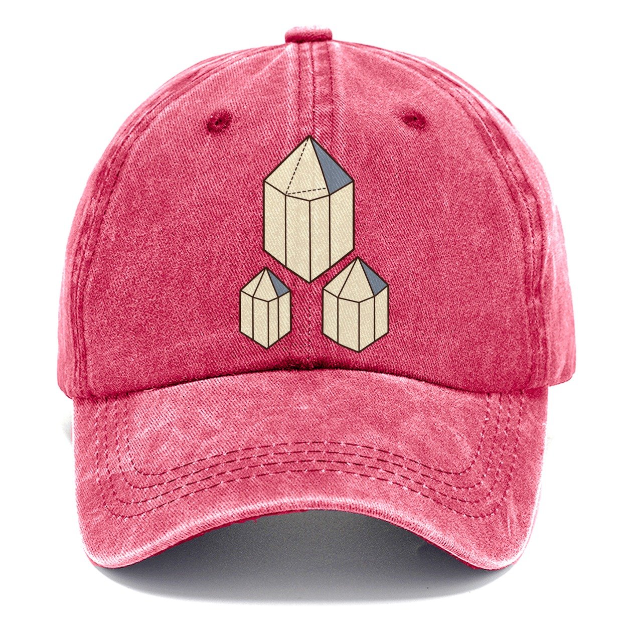 Crystal Growth Diagram Rocks And Minerals Classic Cap – Pomegranate Blush