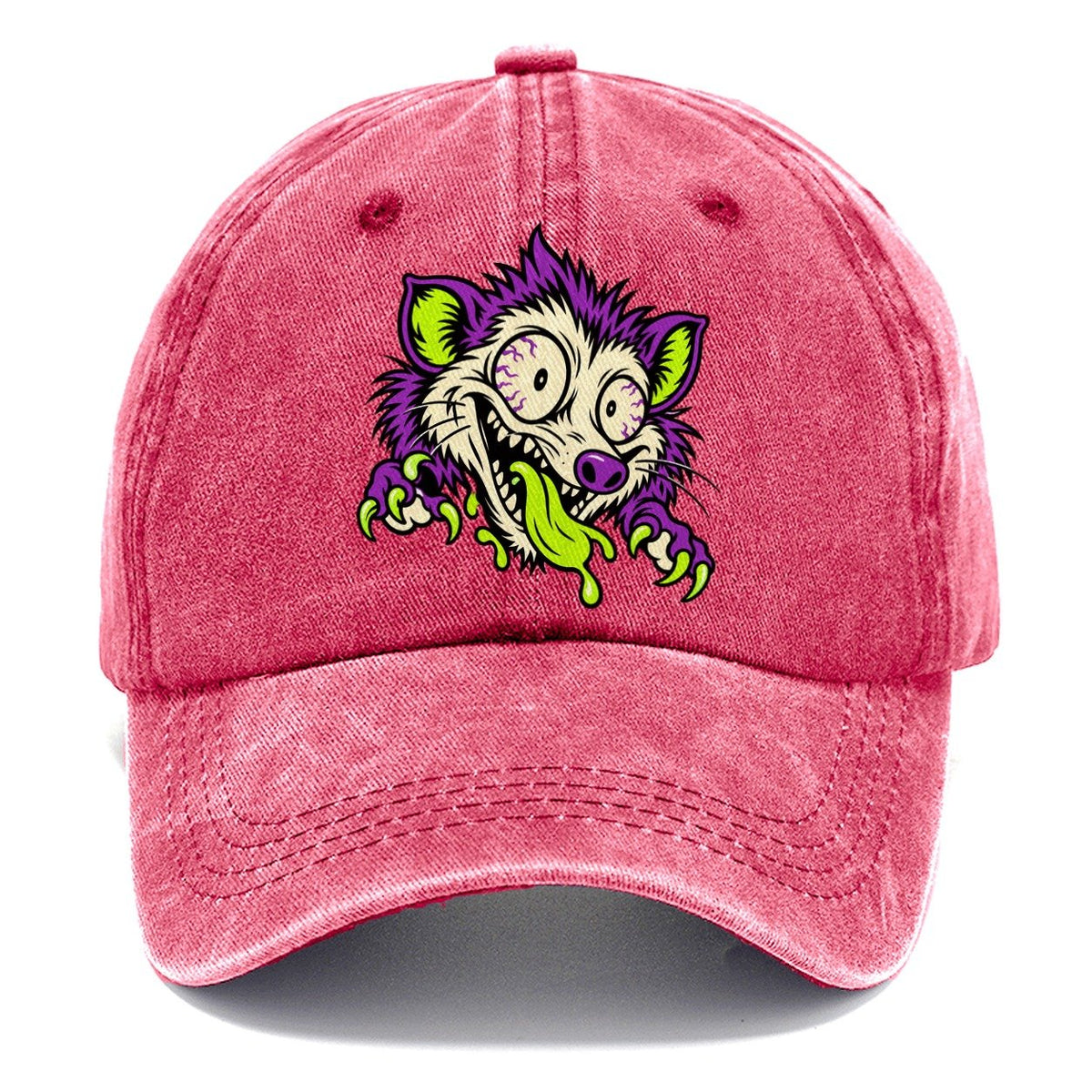 Wild Eyed Possum Crazy Styles Classic Cap – Pomegranate Blush