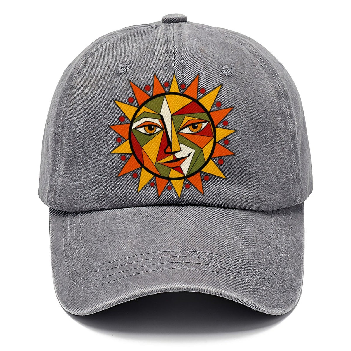 Geometric Sun Face Classic Cap – Urban Haze