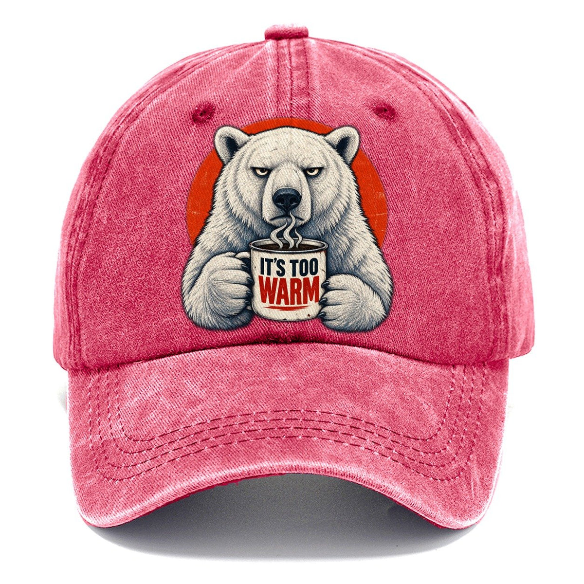 Polar Bear Mug Truths Classic Cap – Pomegranate Blush