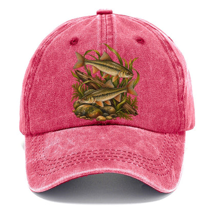 Chub Minnow Plate Fishing Club Classic Cap – Pomegranate Blush