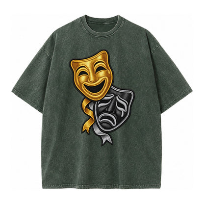 Broadway Masks Vintage T-shirt – Forest Mist