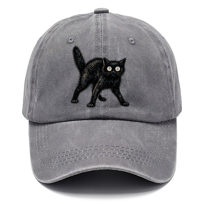Glowing Black Cat Classic Cap – Urban Haze