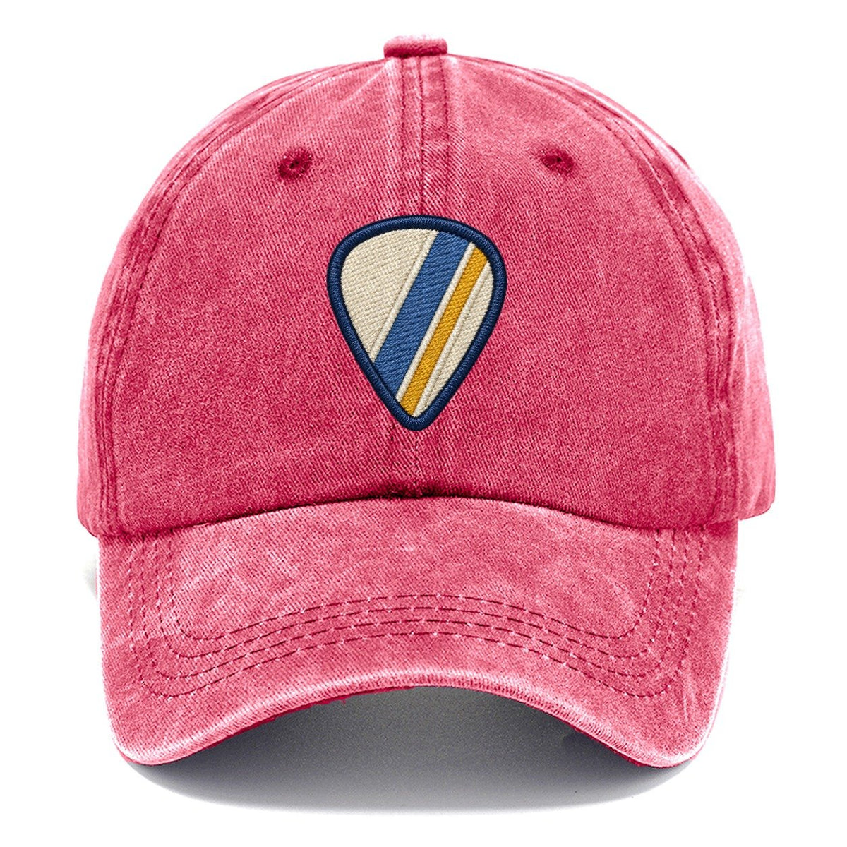 Guitar Pick Tiny Solo Marks Classic Cap – Pomegranate Blush