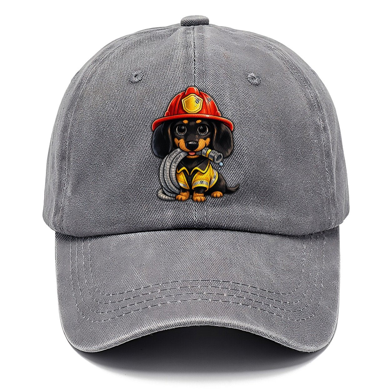 Dachshund Firefighter Classic Cap – Urban Haze