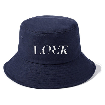 Love Luck Split Feelings Bucket Hat – Twilight Navy