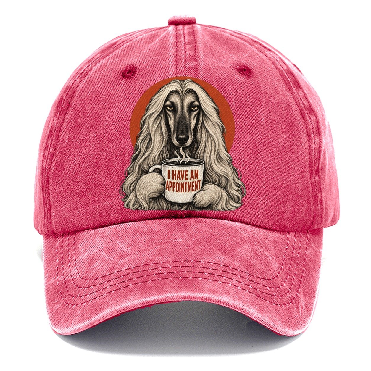 Afghan Hound Mug Truths Dog Mug Truths Classic Cap – Pomegranate Blush