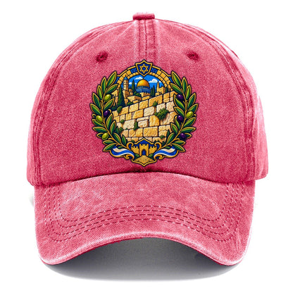Western Wall Stones Jerusalem Classic Cap – Pomegranate Blush