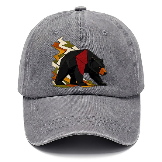 Bear Side Profile Classic Cap – Urban Haze