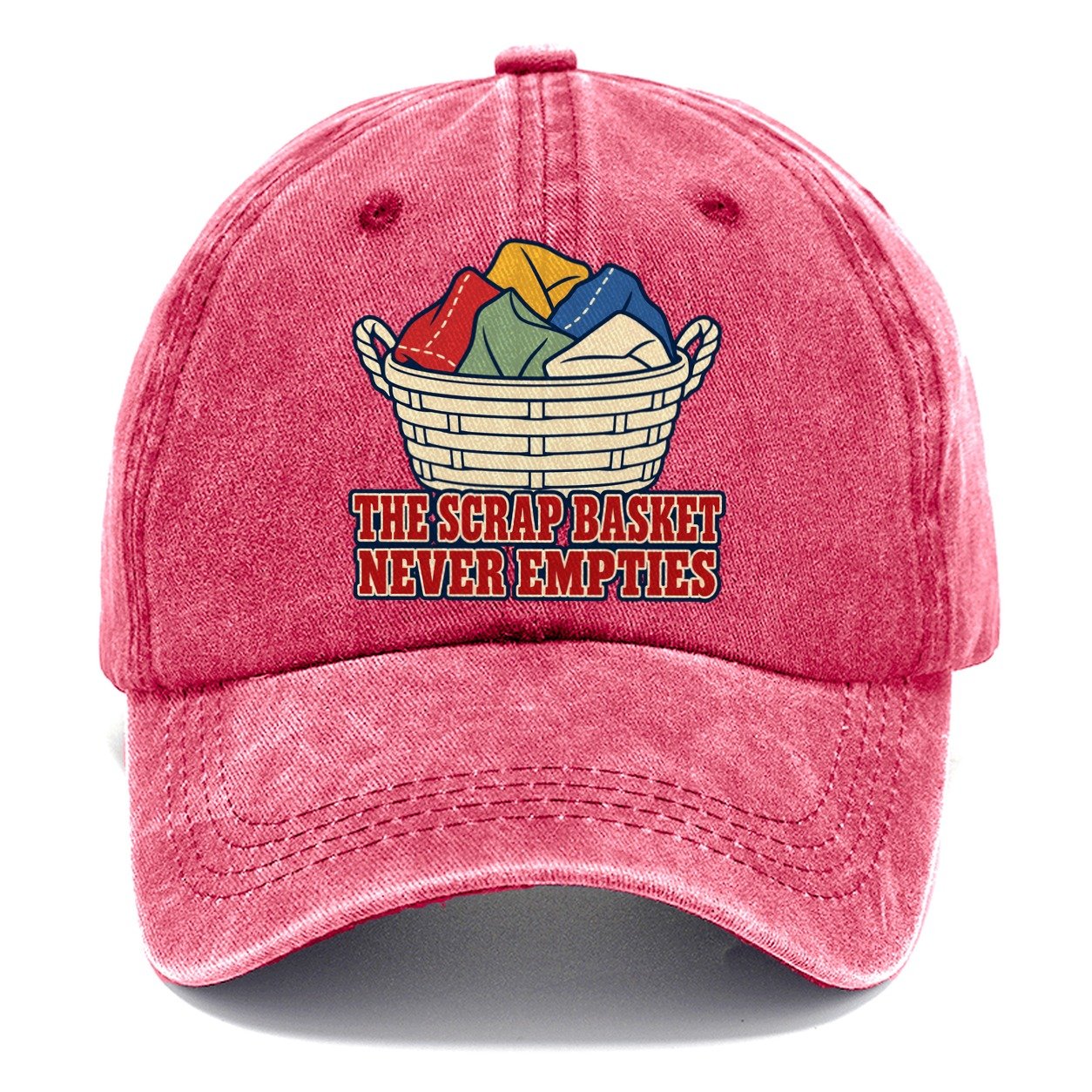 The Scrap Basket Sewing And Quilting Classic Cap – Pomegranate Blush