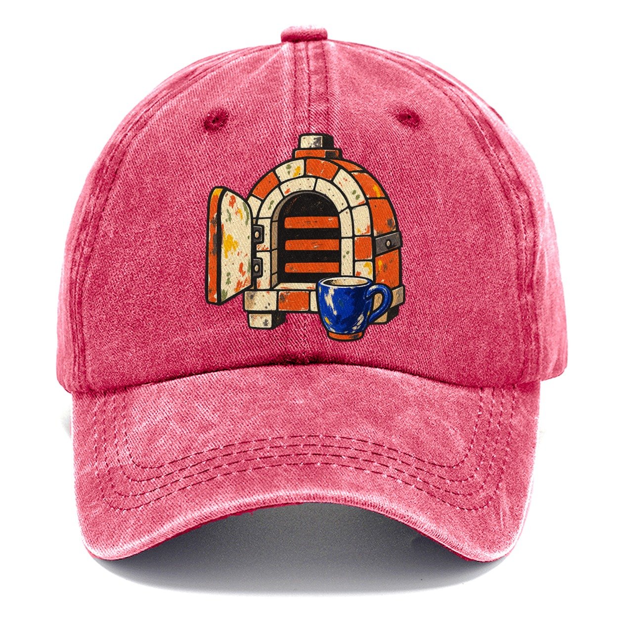 Kiln Day Clay Color Makers Classic Cap – Pomegranate Blush