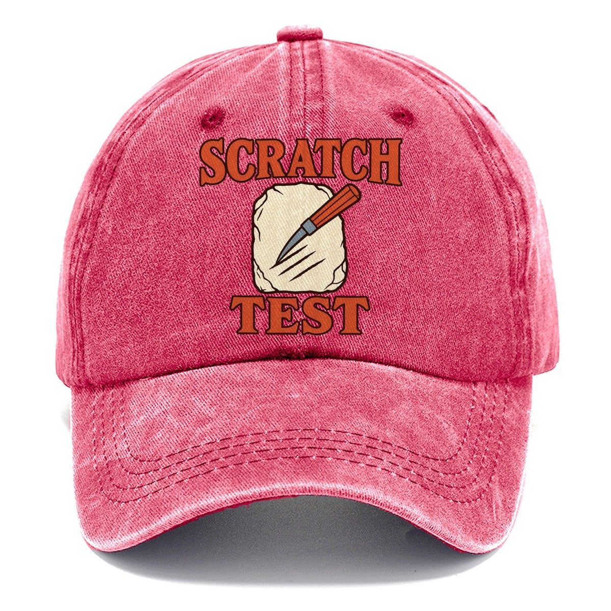 Hardness Scale Study Rocks And Minerals Classic Cap – Pomegranate Blush