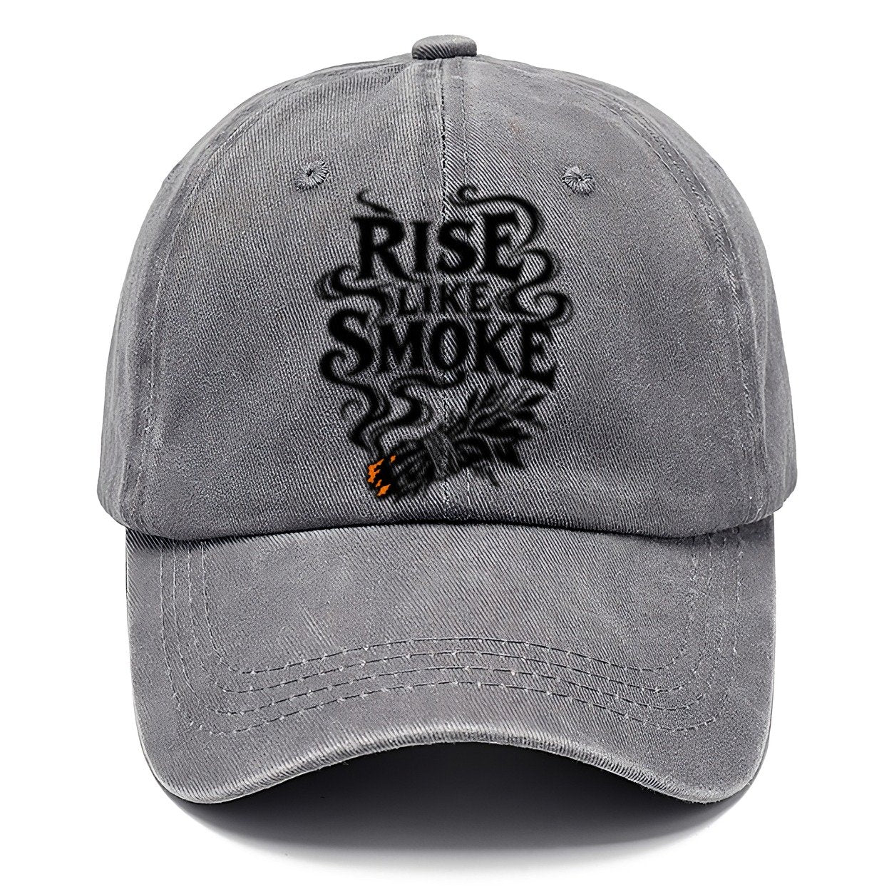 Rise Like Smoke Slogan Witch Magic Classic Cap – Urban Haze