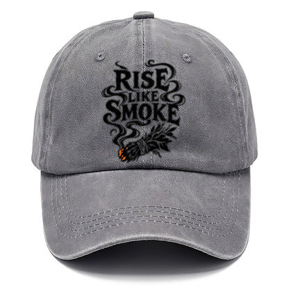 Rise Like Smoke Slogan Witch Magic Classic Cap – Urban Haze