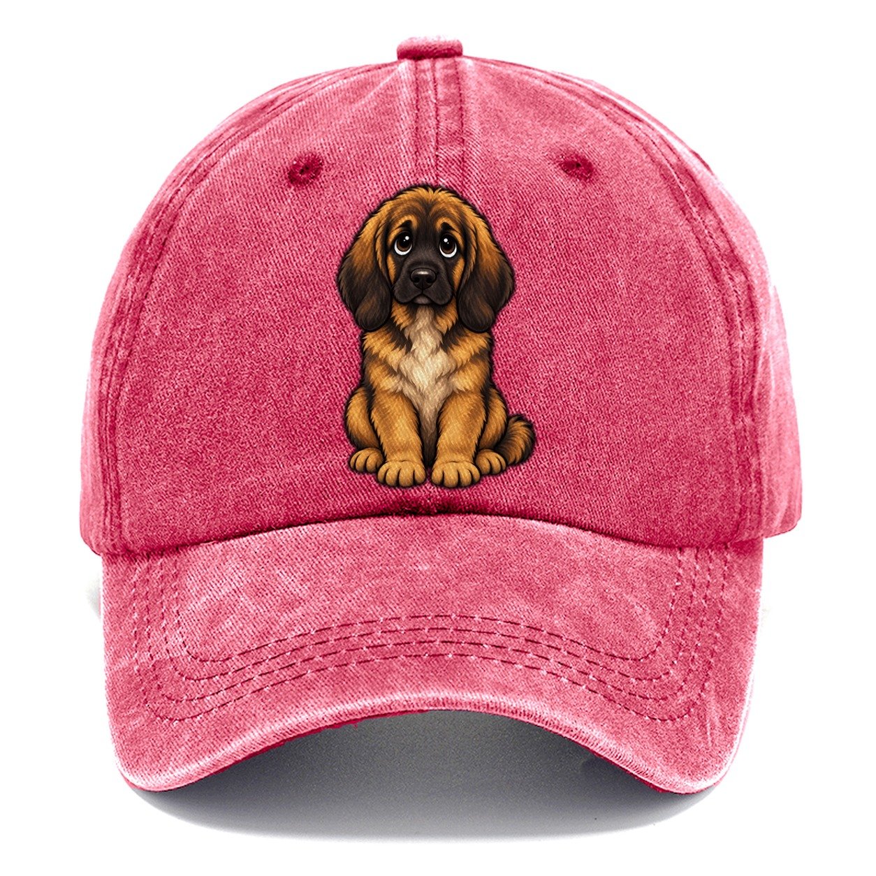 Leonberger Sitting Sweetheart Classic Cap – Pomegranate Blush