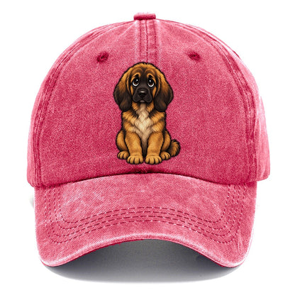 Leonberger Sitting Sweetheart Classic Cap – Pomegranate Blush
