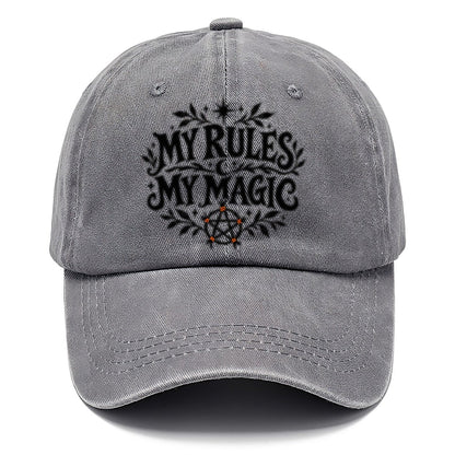My Rules My Magic Slogan Witch Magic Classic Cap – Urban Haze