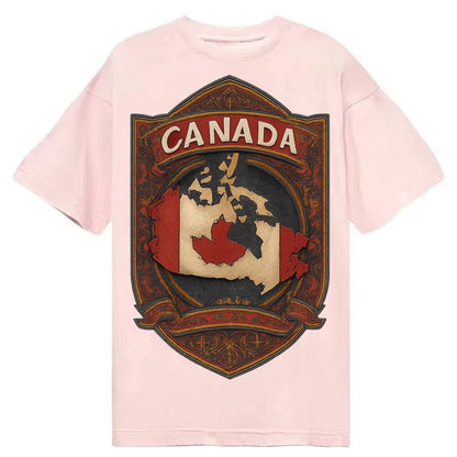 Canada Map Classic T-shirt – Pink