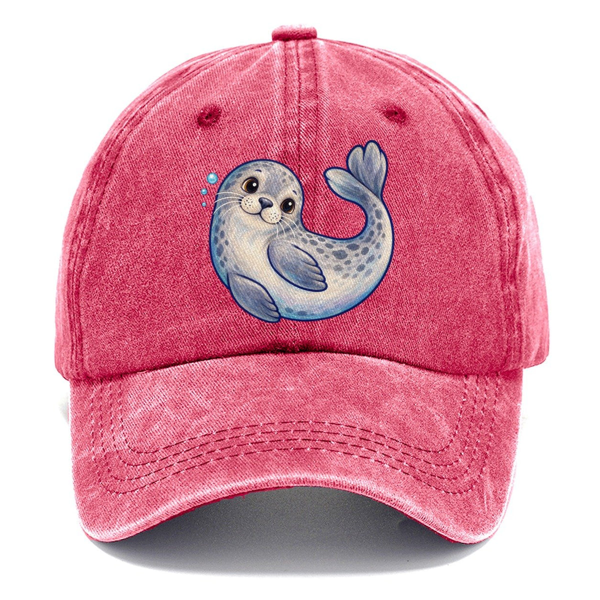 Seal Side Roll Sea Sprite Classic Cap – Pomegranate Blush