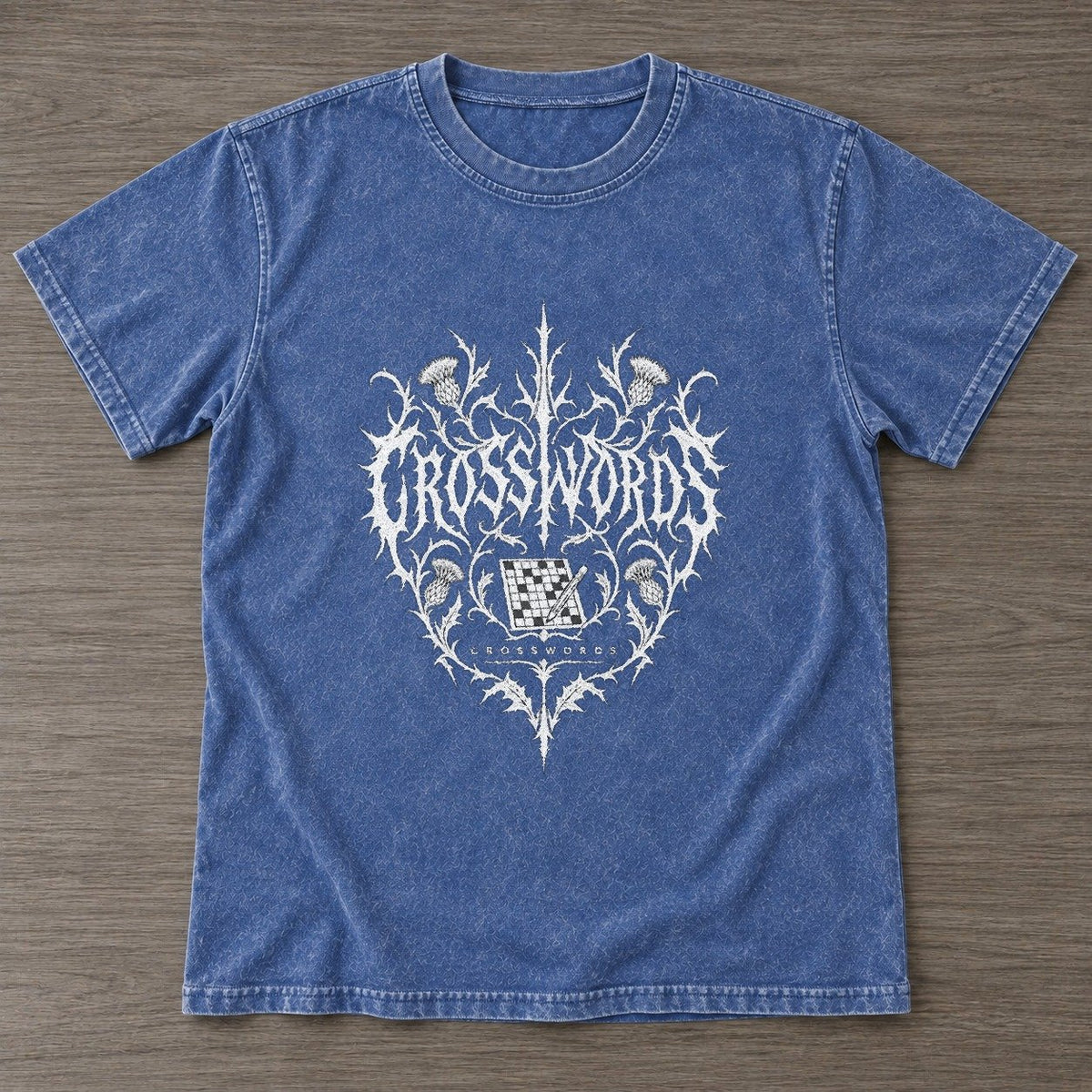 Washed Blue — front view