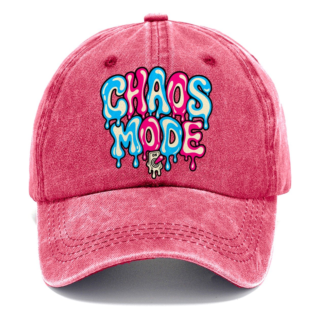 Chaos Mode Crazy Styles Classic Cap – Pomegranate Blush