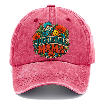 Pickleball Mama Pickleball Life Classic Cap – Pomegranate Blush