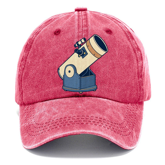 Dobsonian On Its Box Astronomy And Stargazing Classic Cap – Pomegranate Blush