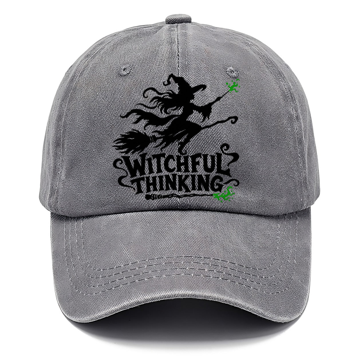 Witchful Thinking Slogan Witch Magic Classic Cap – Urban Haze